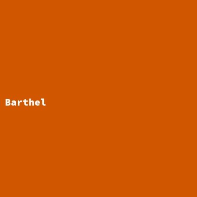 Hersteller: Barthel