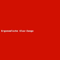 Ergonomische Glas-Zange