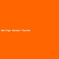 Wertige Marmor-Tasche