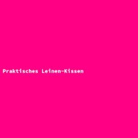 Praktisches Leinen-Kissen
